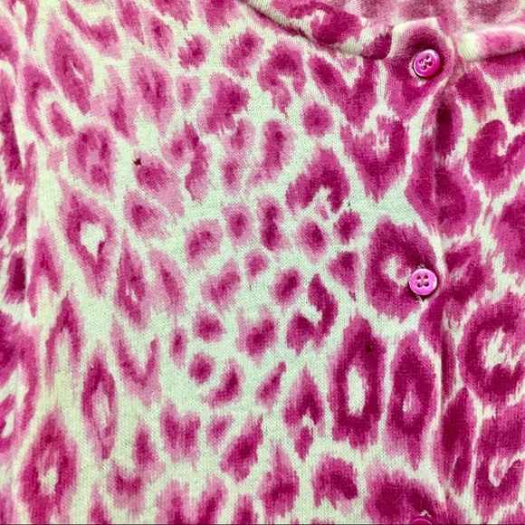 Moschino pink leopard cardigan - Picture 8 of 8